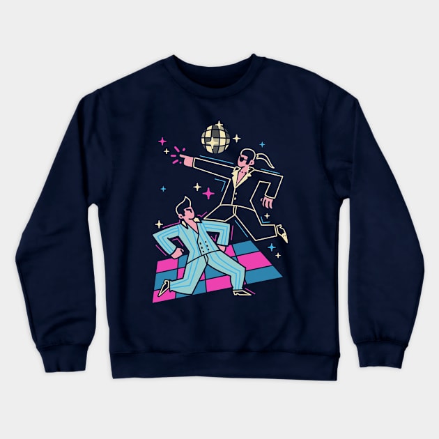 Never Sleep Crewneck Sweatshirt by Jaime Ugarte